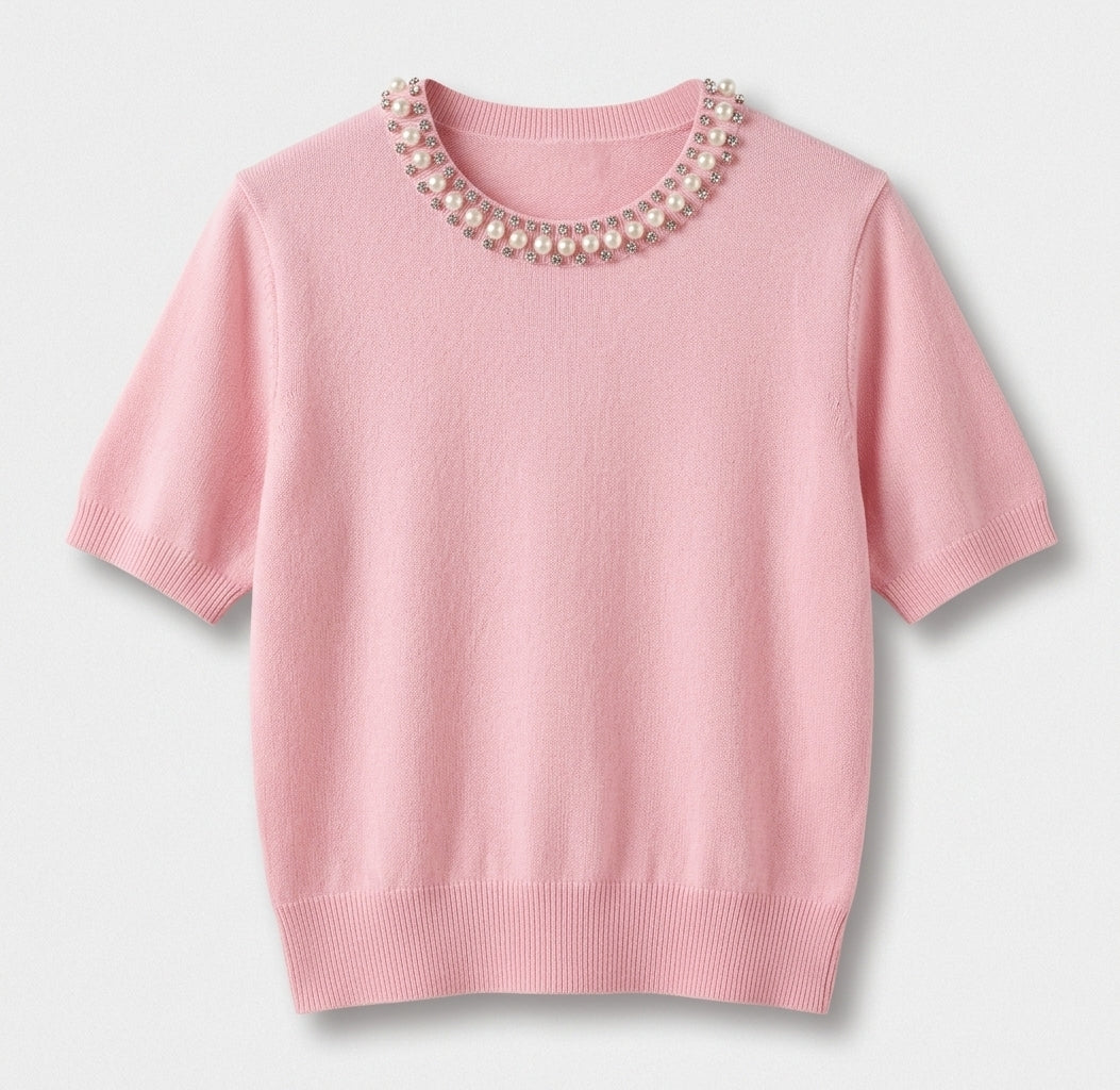 Le Pull Perles d'Éclat