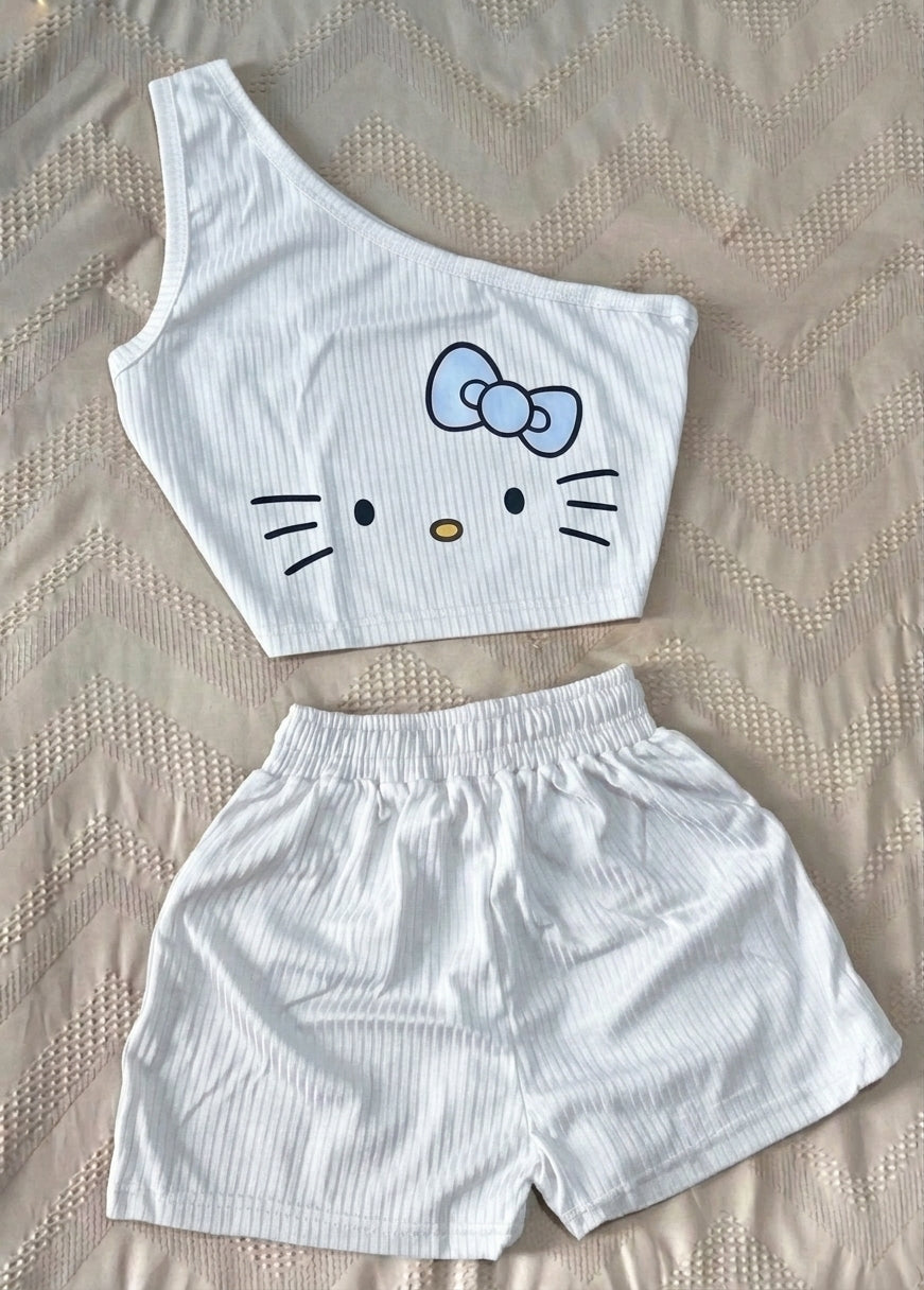 Le Pyjama d'été Hello Kitty