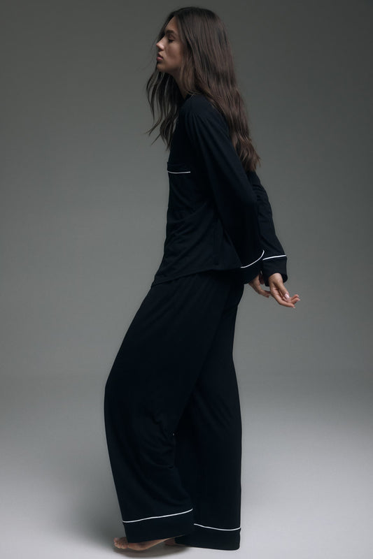 Pyjama en viscose mélangée