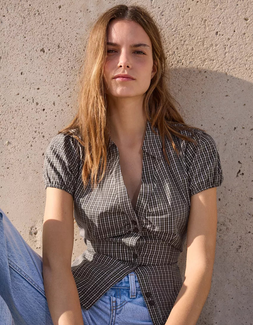 Chemise à manches courtes