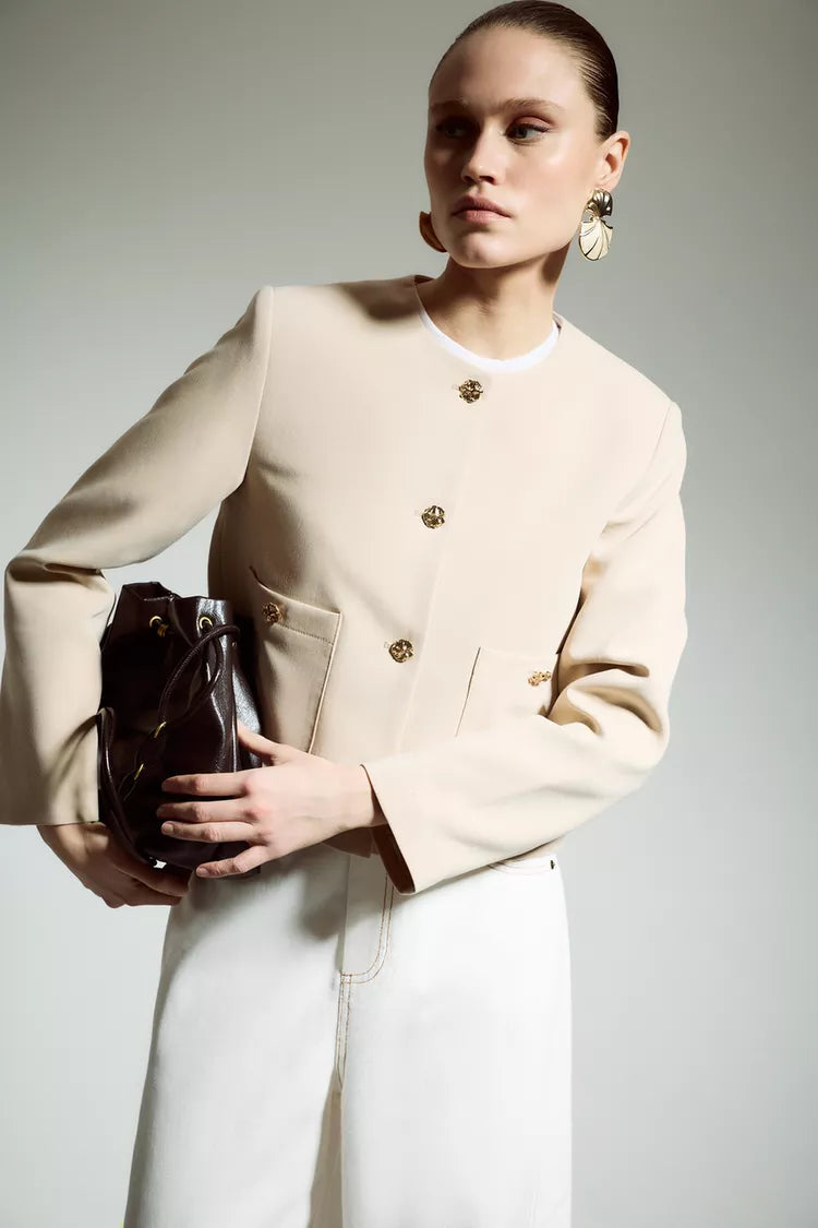 Blazer with buttons