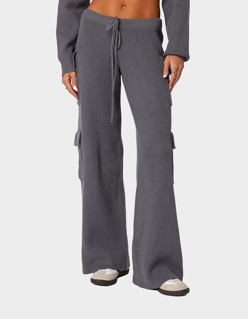 EDIKTED Wynter Knit Womens Pants