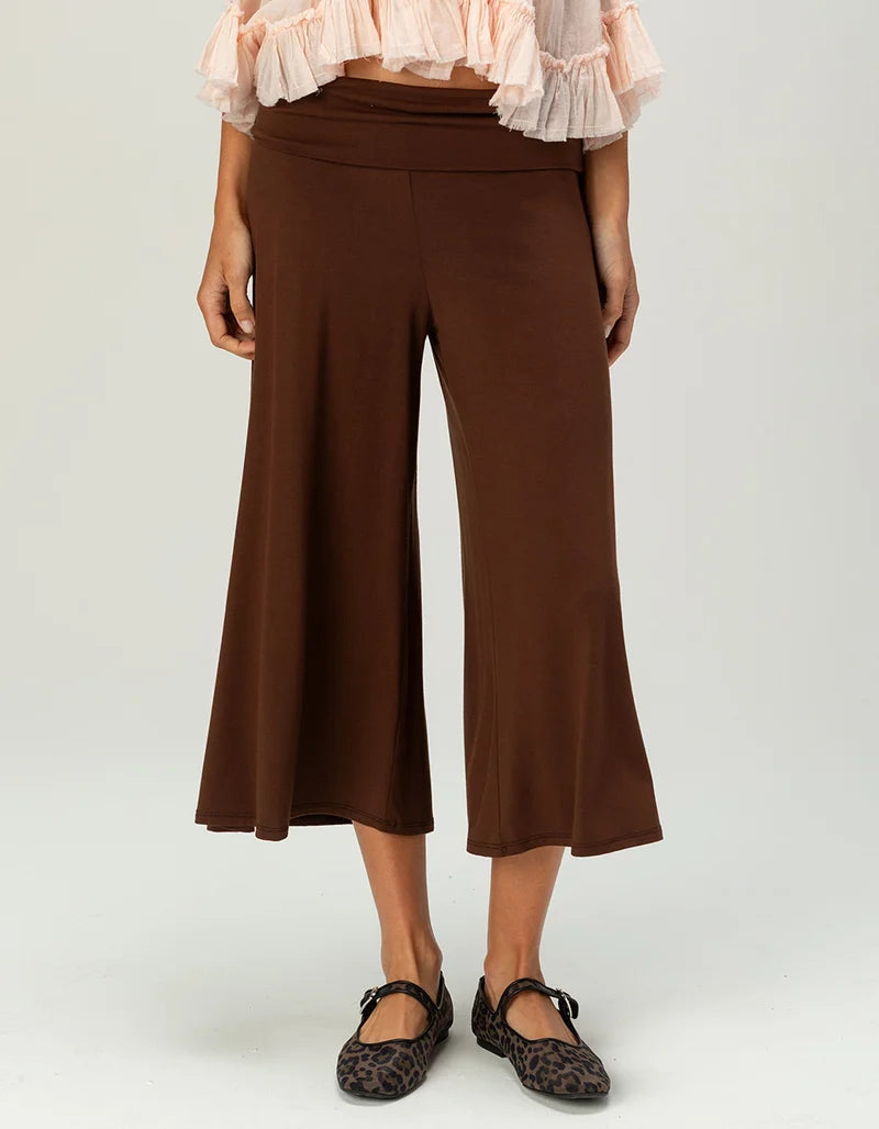 FULL TILT Womens Low Rise Gaucho Pants