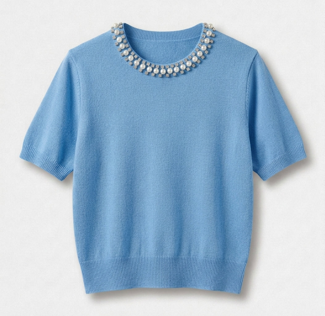 Le Pull Perles d'Éclat