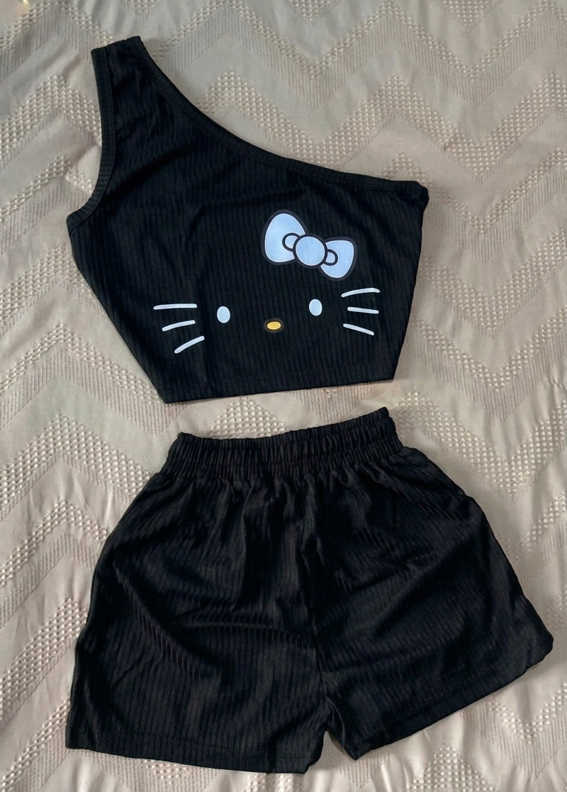 Le Pyjama d'été Hello Kitty