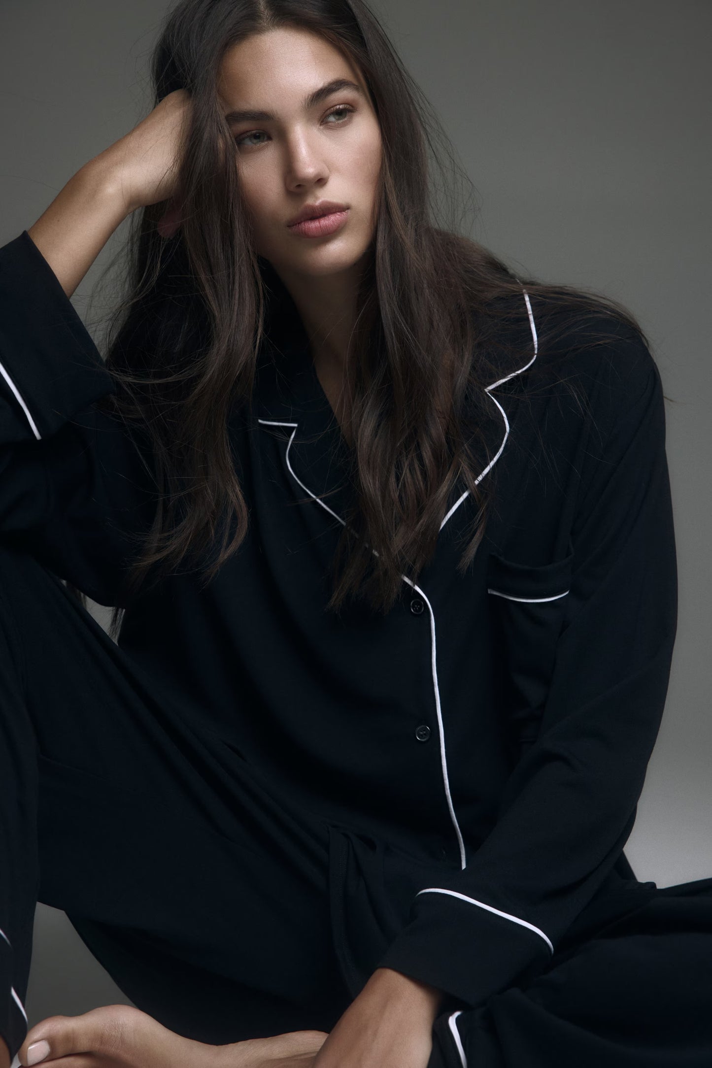 Pyjama en viscose mélangée