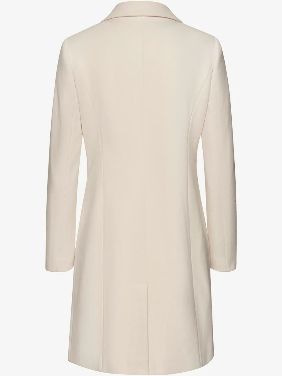 Manteau blazers avec col à revers et poches passepoilées